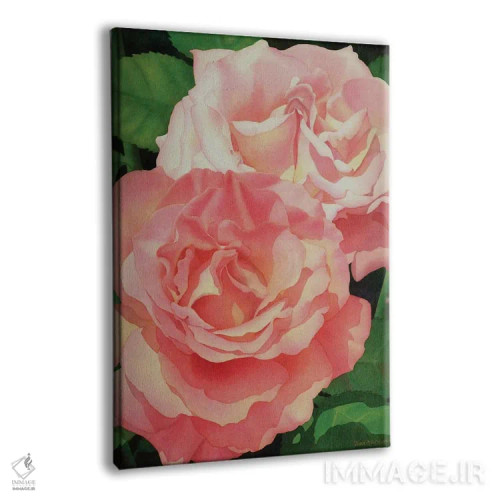 تابلو دکوراتیو قلب یک گل رز اثر دیانا میلر-پیرس - نمای پرسپکتیو محصول