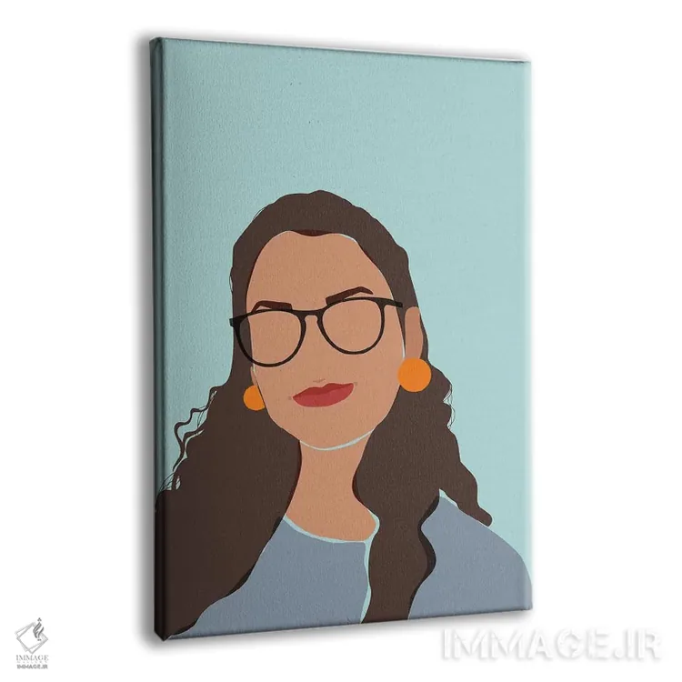 تابلو دکوراتیو دیدگاه اثر دومونیک براون - نمای پرسپکتیو محصول