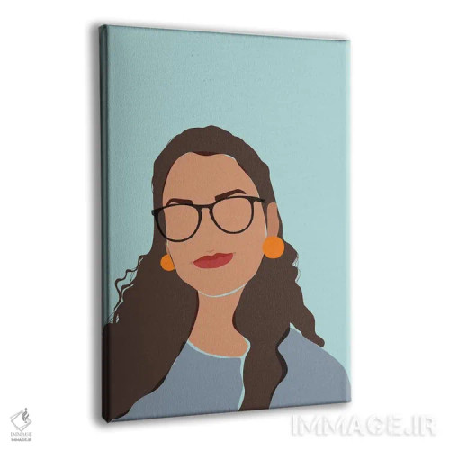 تابلو دکوراتیو دیدگاه اثر دومونیک براون - نمای پرسپکتیو محصول