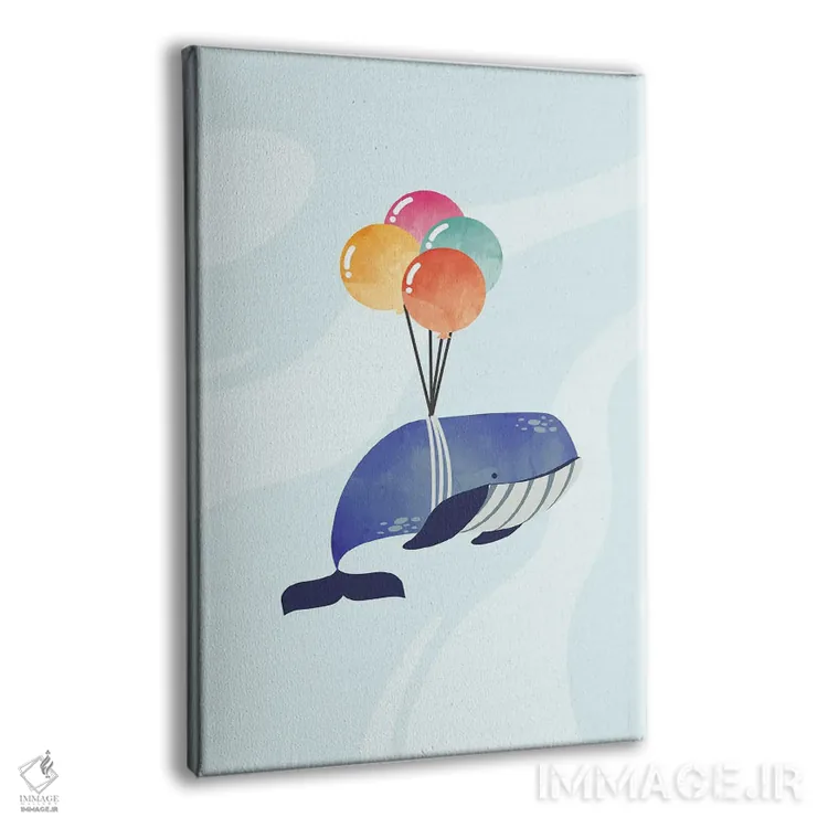 تابلو دکوراتیو وقتی وال ها پرواز می کنند اثر دومونیک براون - نمای پرسپکتیو محصول