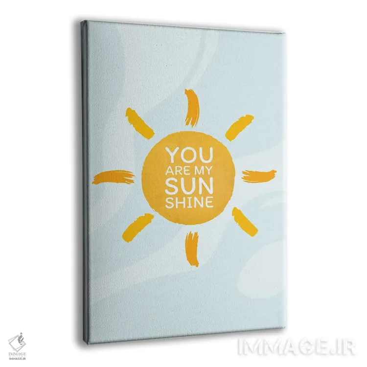 تابلو دکوراتیو تو نور آفتاب منی اثر دومونیک براون - نمای پرسپکتیو محصول