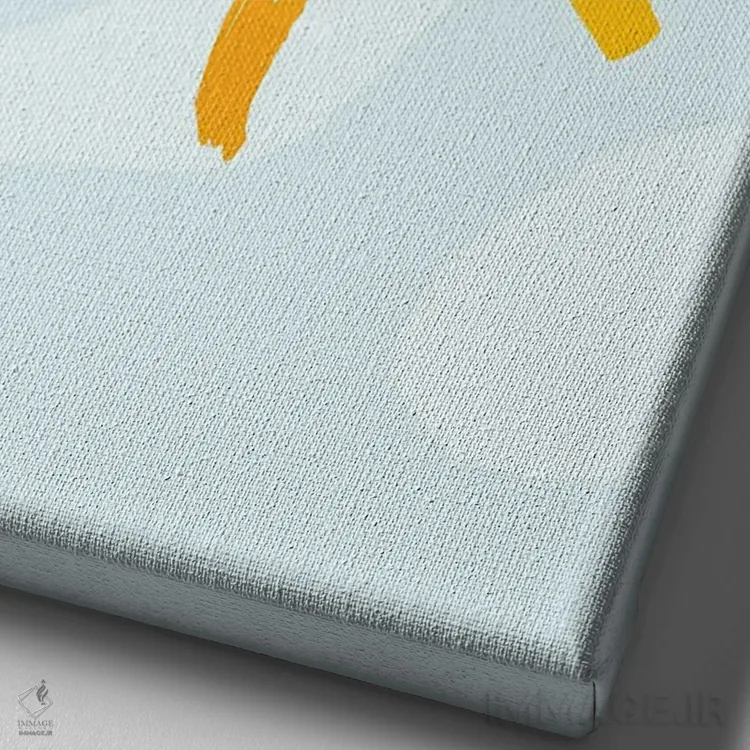 تابلو دکوراتیو تو نور آفتاب منی اثر دومونیک براون - نمای نزدیک بافت بوم