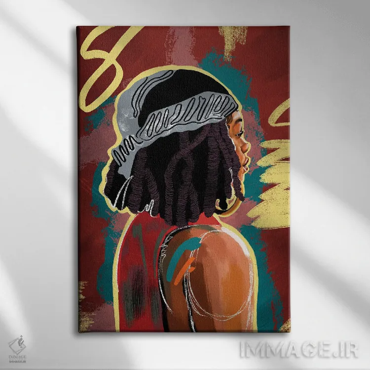 تابلو دکوراتیو لاک های عاشقانه اثر دومونیک براون - نمای روبهرو روی دیوار