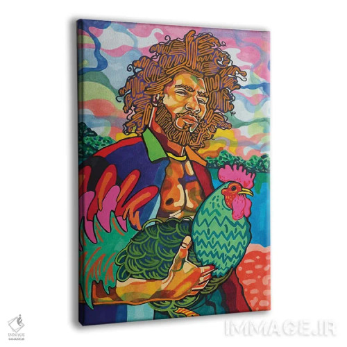 تابلو دکوراتیو فابیو اثر دومونیک براون - نمای پرسپکتیو محصول