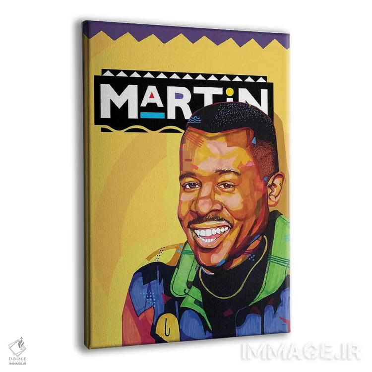 تابلو دکوراتیو برنامه مارتین اثر دومونیک براون - نمای پرسپکتیو محصول