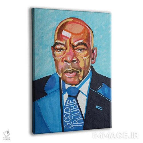 تابلو دکوراتیو جان لوئیس اثر دومونیک براون - نمای پرسپکتیو محصول