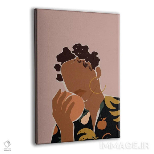 تابلو مینیمال خانه دار اثر دومونیک براون - نمای پرسپکتیو محصول