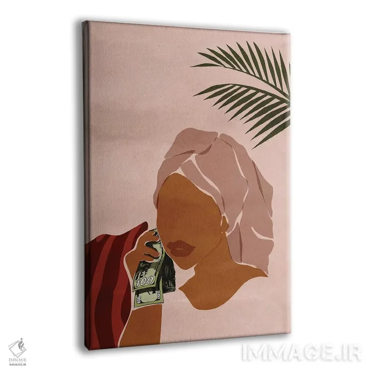 تابلو دکوراتیو صبح بخیر اثر دومونیک براون - نمای پرسپکتیو محصول