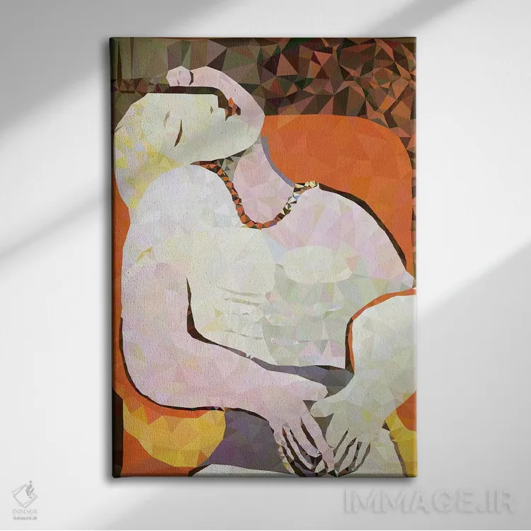 تابلو دکوراتیو رویا اثر فایو بای فایو کالکتیو - نمای روبهرو روی دیوار