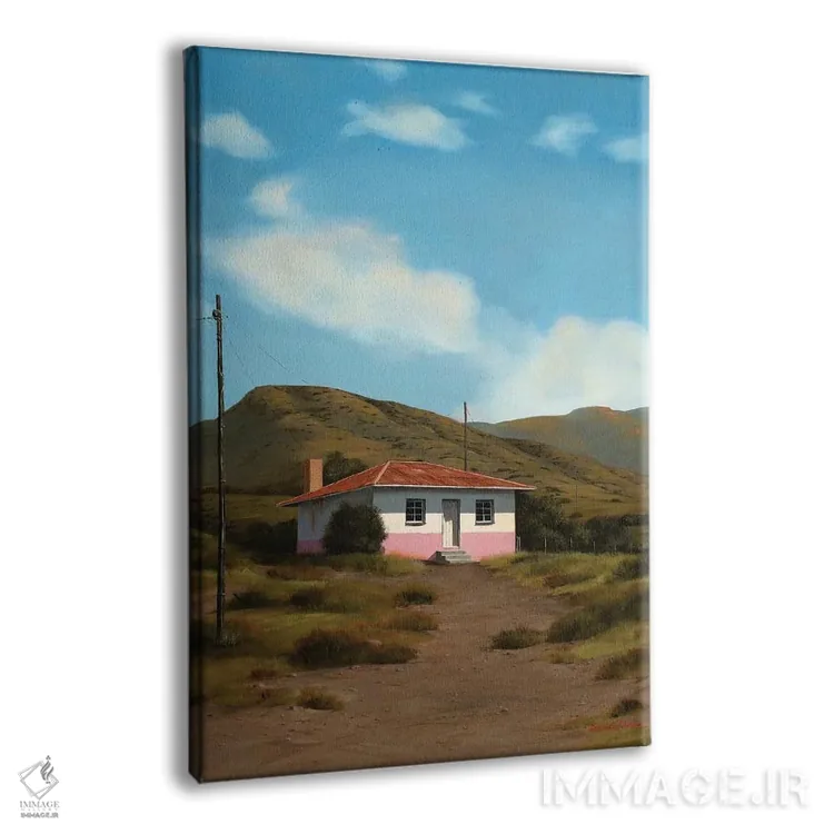 تابلو دکوراتیو سکوت نیمروز اثر دانا مک کلار - نمای پرسپکتیو محصول