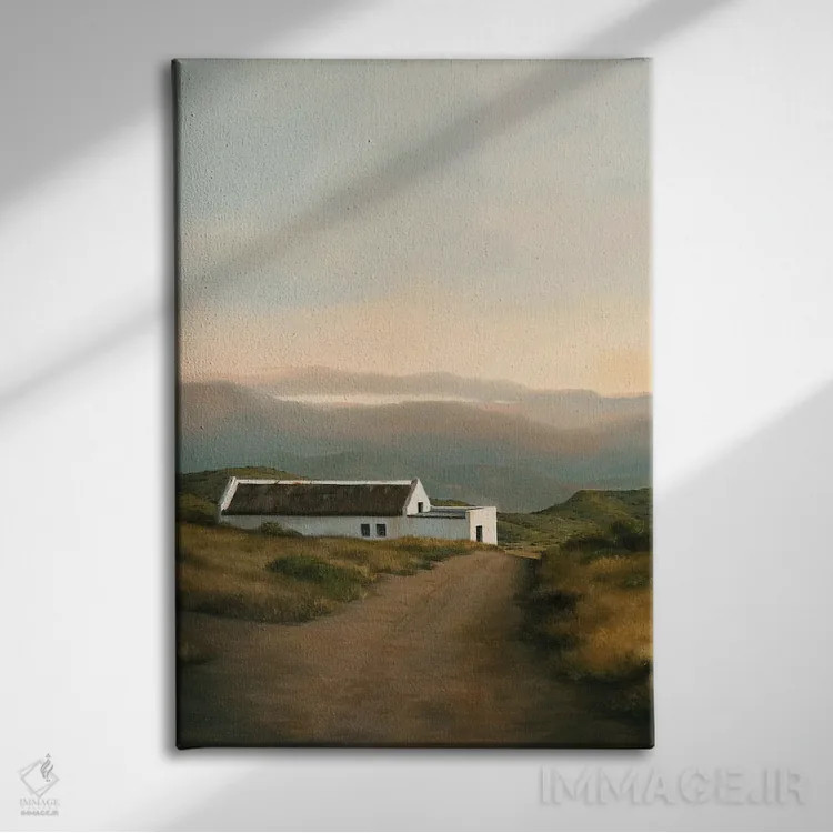 تابلو دکوراتیو عصر لادیسمیت اثر دانا مک کلار - نمای روبهرو روی دیوار