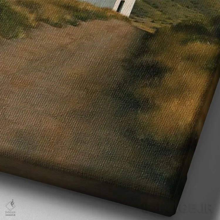 تابلو دکوراتیو عصر لادیسمیت اثر دانا مک کلار - نمای نزدیک بافت بوم