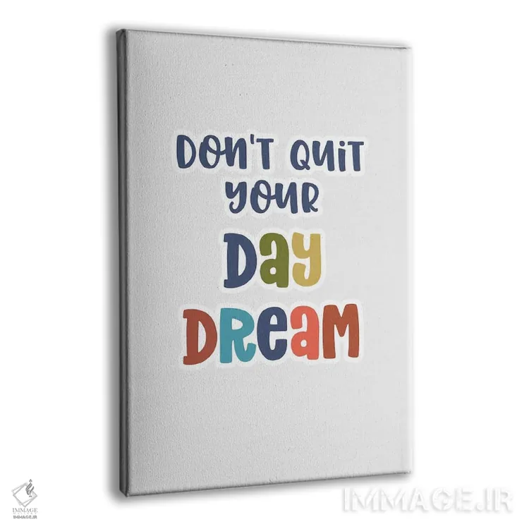 تابلو دکوراتیو رویای روزانه اثر دلورس ناسکرنت - نمای پرسپکتیو محصول