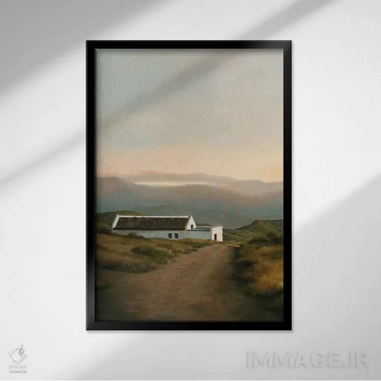 تابلو دکوراتیو عصر لادیسمیت اثر دانا مک کلار - نمای قابدار مشکی