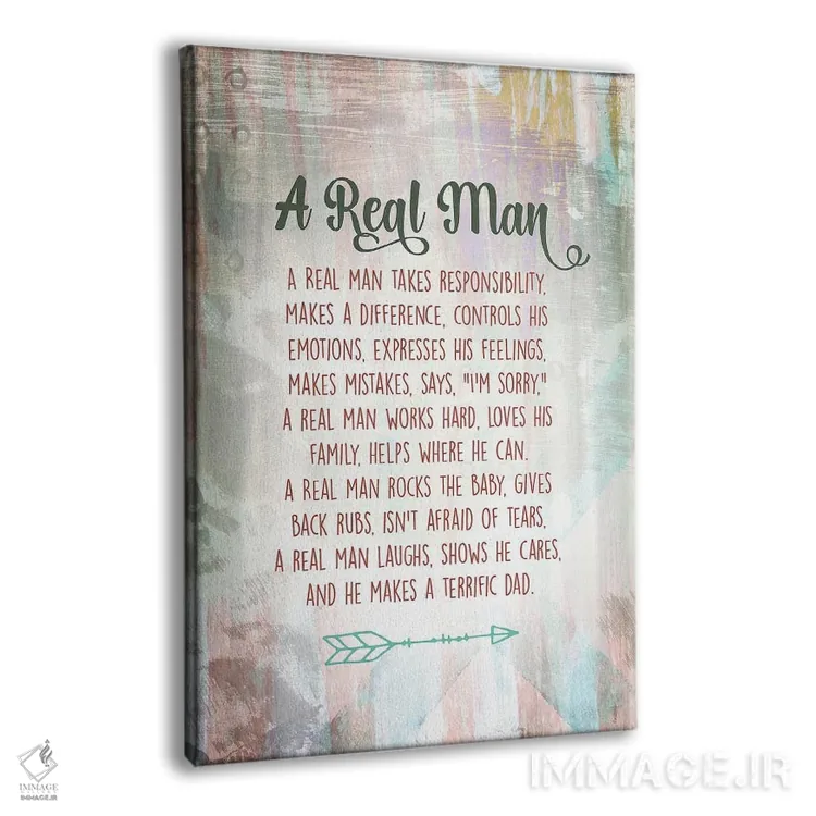 تابلو دکوراتیو روز پدر اثر دلورس ناسکرنت - نمای پرسپکتیو محصول