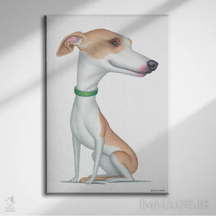 تابلو دکوراتیو ویپت اثر دنی گوردون - نمای روبهرو روی دیوار