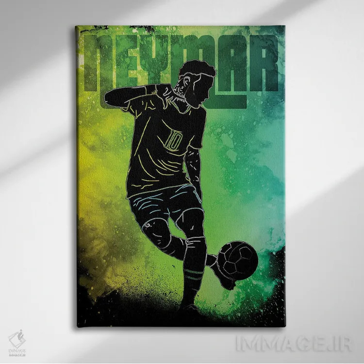 تابلو دکوراتیو روح نی اثر دانی آرت - نمای روبهرو روی دیوار