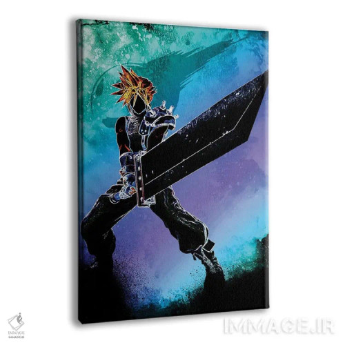 تابلو دکوراتیو روح سرباز سابق اثر دانی آرت - نمای پرسپکتیو محصول