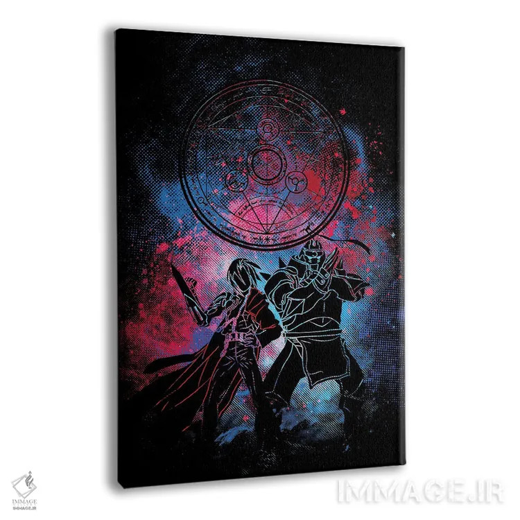 تابلو دکوراتیو هنر کیمیاگر اثر دانی آرت - نمای پرسپکتیو محصول