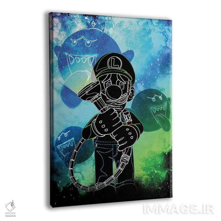 تابلو دکوراتیو روح شکارچی ارواح اثر دانی آرت - نمای پرسپکتیو محصول