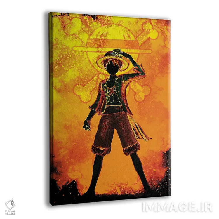 تابلو دکوراتیو روح دزد دریایی اثر دانی آرت - نمای پرسپکتیو محصول