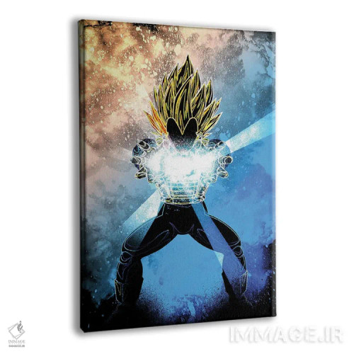 تابلو دکوراتیو روح انفجار نهایی اثر دانی آرت - نمای پرسپکتیو محصول