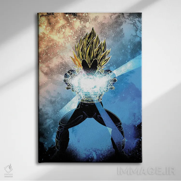 تابلو دکوراتیو روح انفجار نهایی اثر دانی آرت - نمای روبهرو روی دیوار