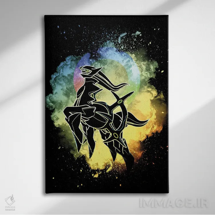 تابلو دکوراتیو روح اصل اثر دانی آرت - نمای روبهرو روی دیوار