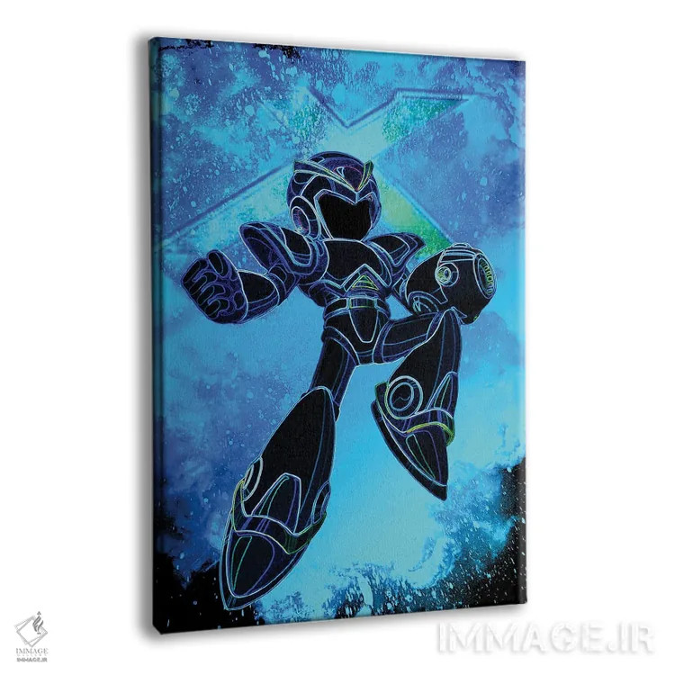 تابلو دکوراتیو روح ایکس اثر دانی آرت - نمای پرسپکتیو محصول