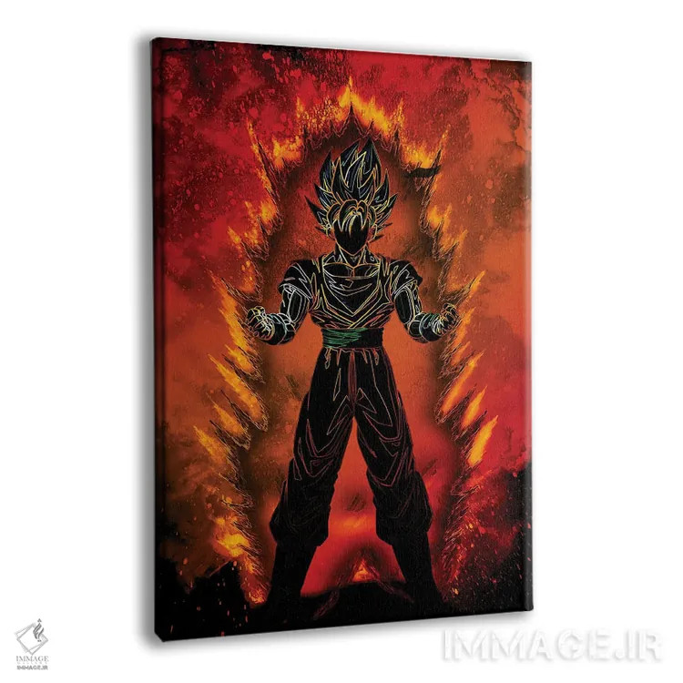 تابلو دکوراتیو روح سایان اثر دانی آرت - نمای پرسپکتیو محصول