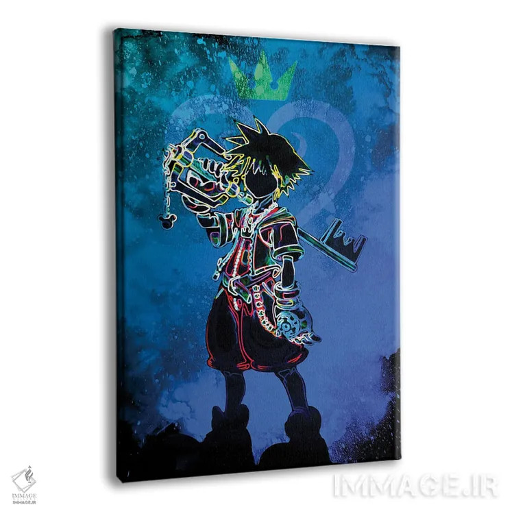 تابلو دکوراتیو روح پادشاهی اثر دانی آرت - نمای پرسپکتیو محصول