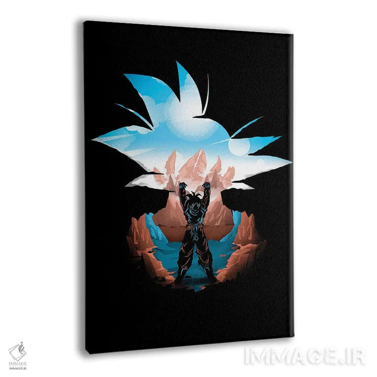 تابلو دکوراتیو نور انسانیت اثر دانی آرت - نمای پرسپکتیو محصول