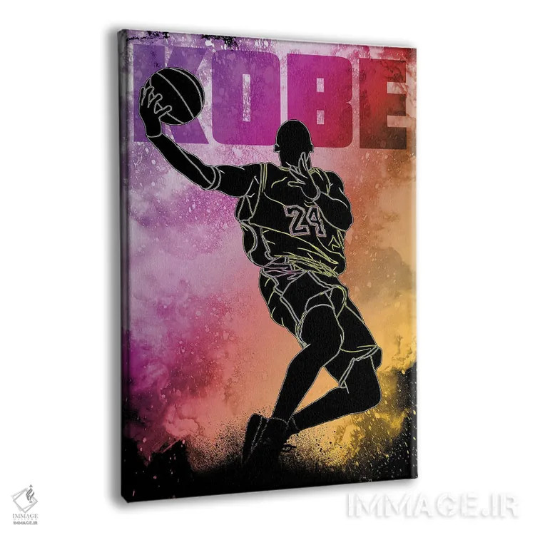 تابلو دکوراتیو روح کوبه اثر دانی آرت - نمای پرسپکتیو محصول