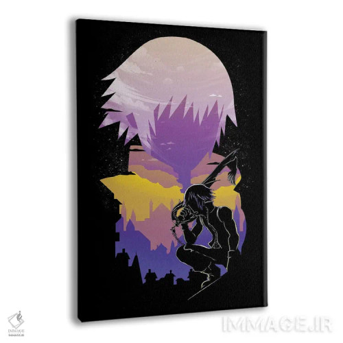 تابلو دکوراتیو نور و تاریکی اثر دانی آرت - نمای پرسپکتیو محصول