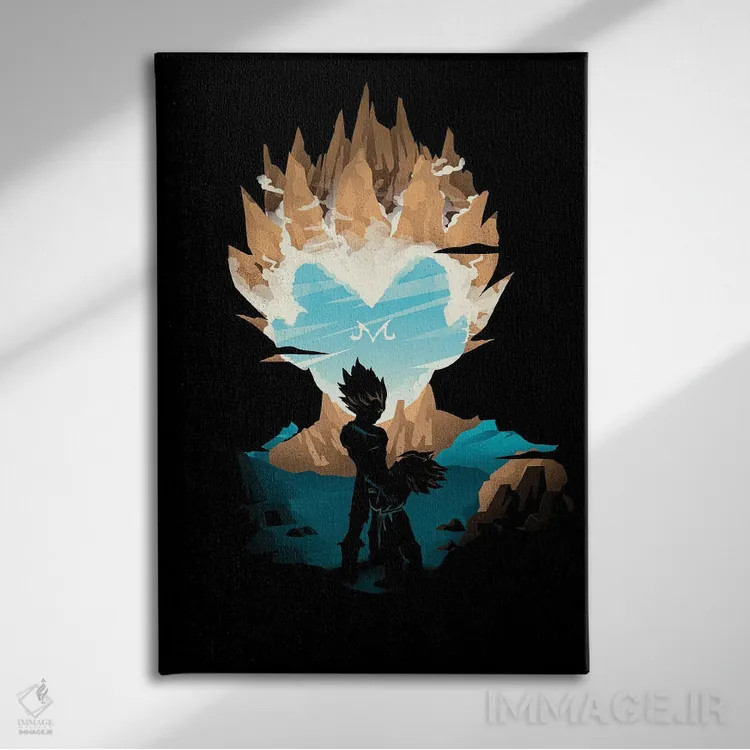 تابلو دکوراتیو فداکاری اثر دانی آرت - نمای روبهرو روی دیوار