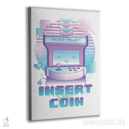 تابلو دکوراتیو سکه وارد کنید اثر دانی آرت - نمای پرسپکتیو محصول