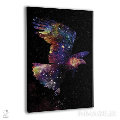 تابلو دکوراتیو کهکشان عقاب اثر دانی آرت - نمای پرسپکتیو محصول