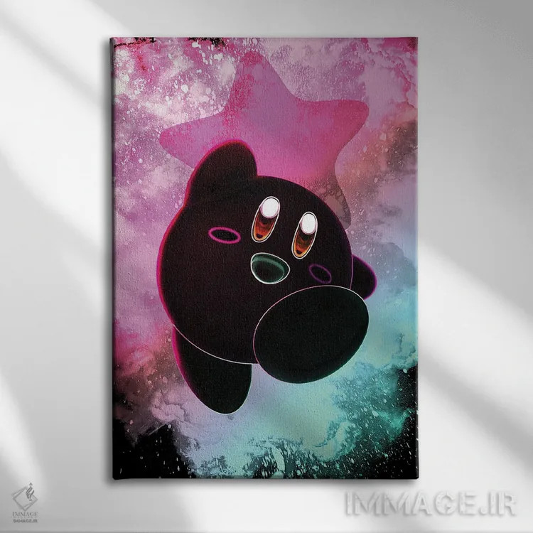 تابلو دکوراتیو روح سرزمین رویا اثر دانی آرت - نمای روبهرو روی دیوار