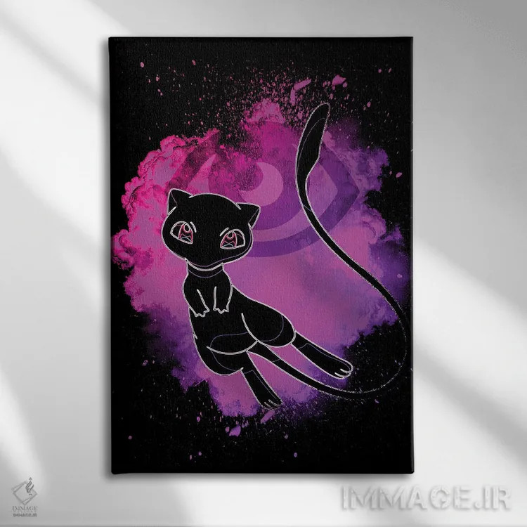 تابلو دکوراتیو روح افسانه اثر دانی آرت - نمای روبهرو روی دیوار