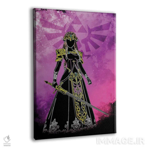 تابلو دکوراتیو روح شاهدخت اثر دانی آرت - نمای پرسپکتیو محصول