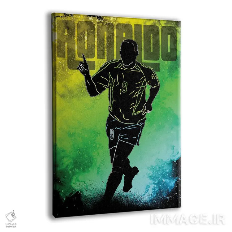 تابلو دکوراتیو روح ال فنومنو اثر دانی آرت - نمای پرسپکتیو محصول