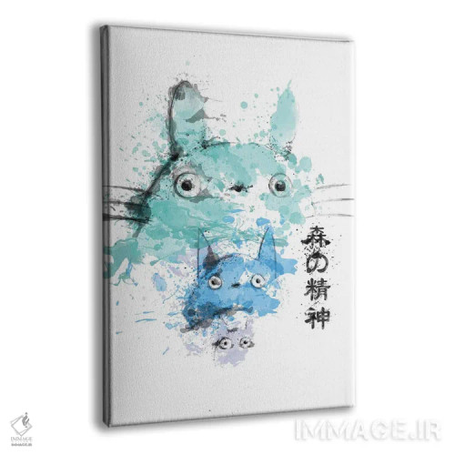 تابلو دکوراتیو ارواح در آبرنگ اثر دانی آرت - نمای پرسپکتیو محصول