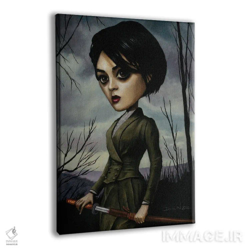 تابلو دکوراتیو بازگشت آلانا اثر دیینزو - نمای پرسپکتیو محصول