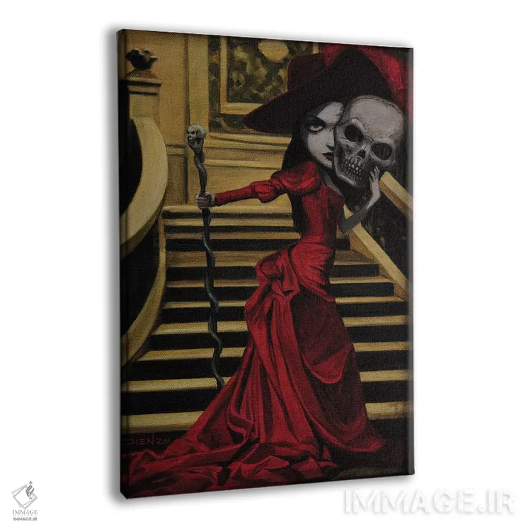 تابلو دکوراتیو لا فانتاسما اثر دیینزو - نمای پرسپکتیو محصول