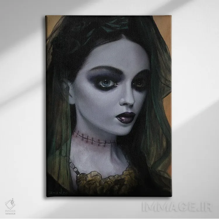 تابلو دکوراتیو لا نوویا اثر دیینزو - نمای روبهرو روی دیوار