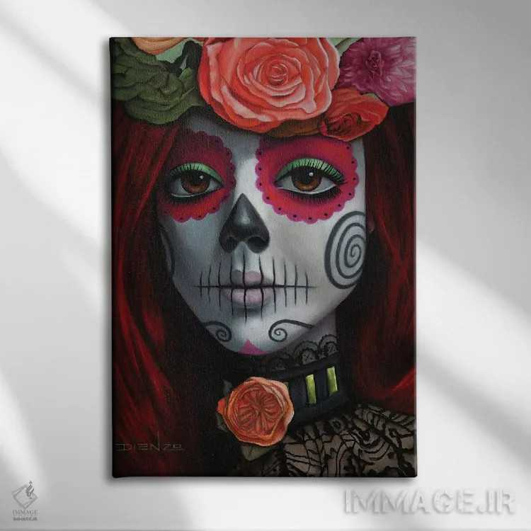 تابلو دکوراتیو ماریسلا اثر دیینزو - نمای روبهرو روی دیوار