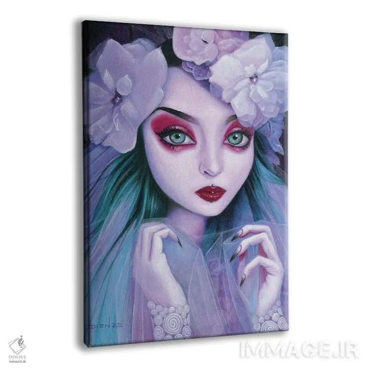 تابلو دکوراتیو خلوص نقاشی با کیفیت بالا اثر دیینزو - نمای پرسپکتیو محصول