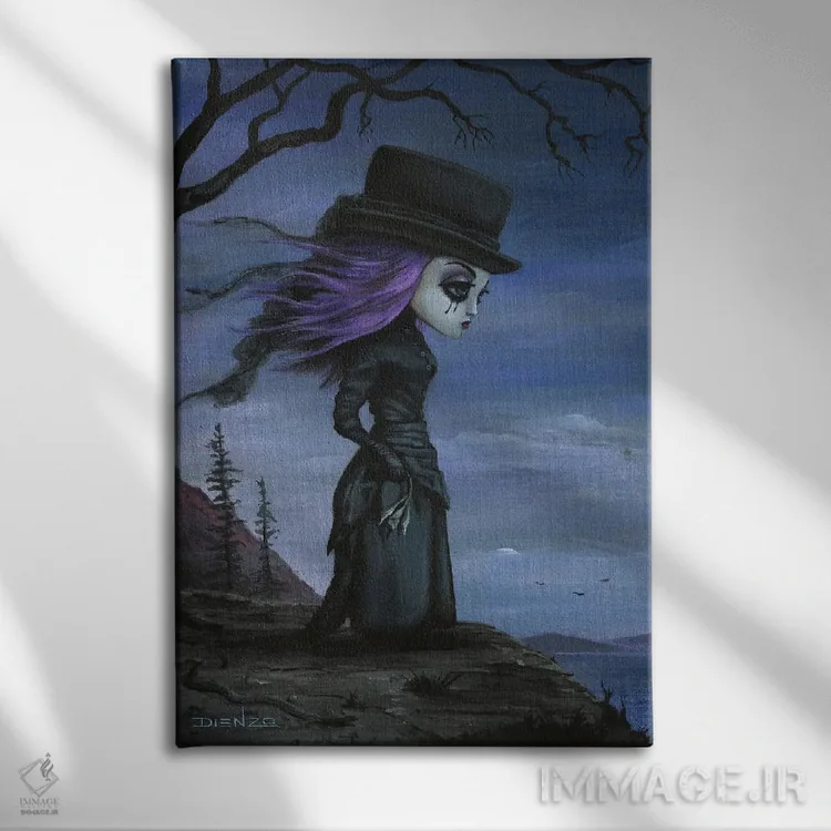 تابلو دکوراتیو اندوه آگوستین اثر دیینزو - نمای روبهرو روی دیوار