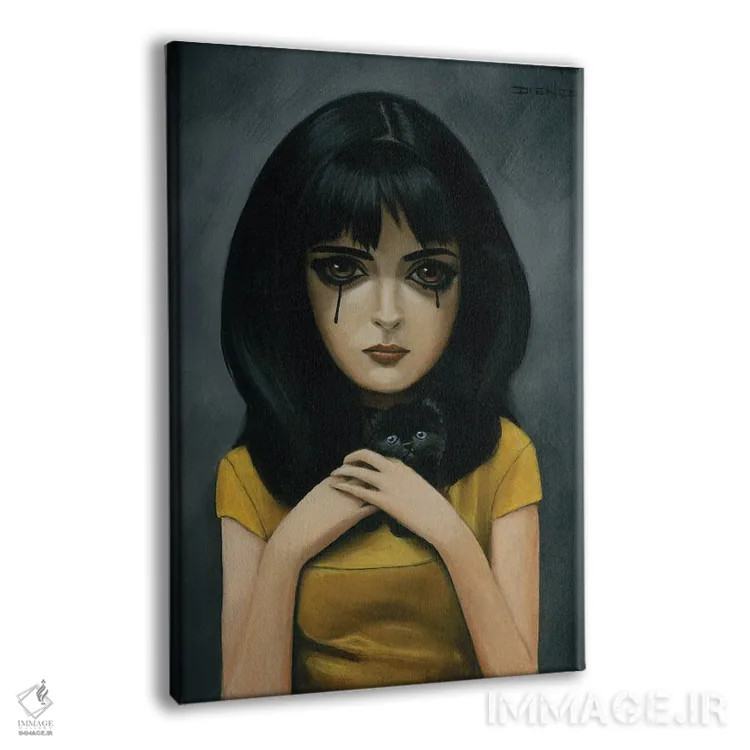 تابلو دکوراتیو سرگردان اثر دیینزو - نمای پرسپکتیو محصول