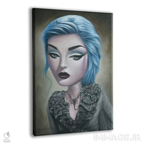 تابلو دکوراتیو خودشیفتگی اثر دیینزو - نمای پرسپکتیو محصول